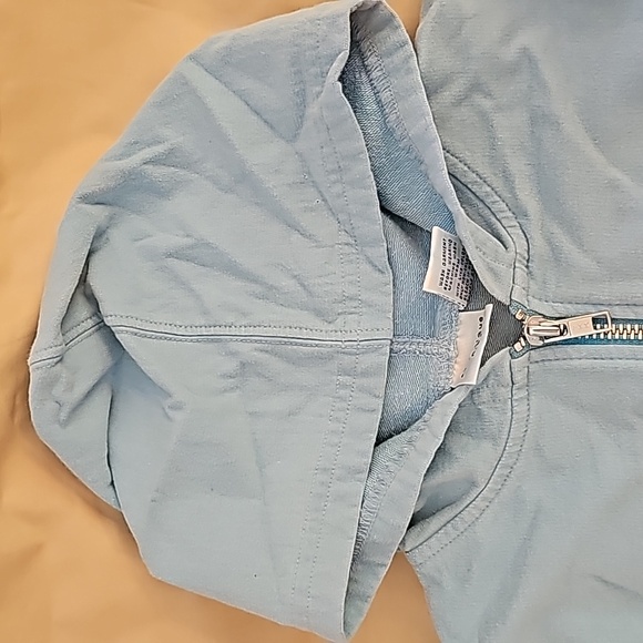 Atlantique Kids front zip hoodie size 5-6 100% Cotton Long Sleeve - Picture 2 of 16